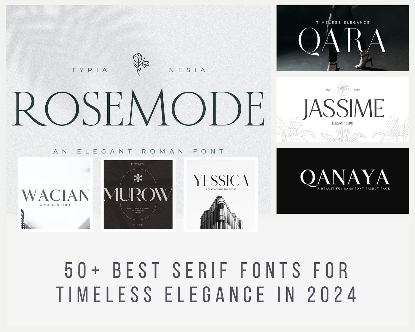 50+ Best Serif Fonts For Timeless Elegance In 2024 | Font Flash