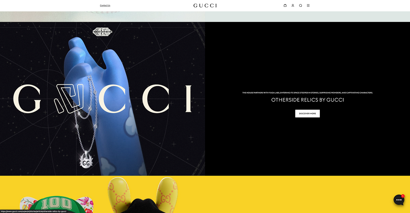 Gucci's Metaversal Playground: A Chic Alchemy of Digital & Physical Luxury  Through NFTs, by BluShark Media, Jul, 2023