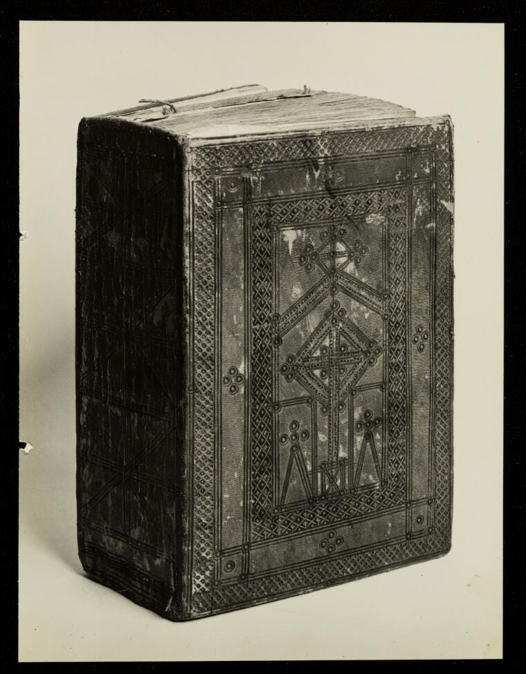 Front cover of King Theodore’s Bible