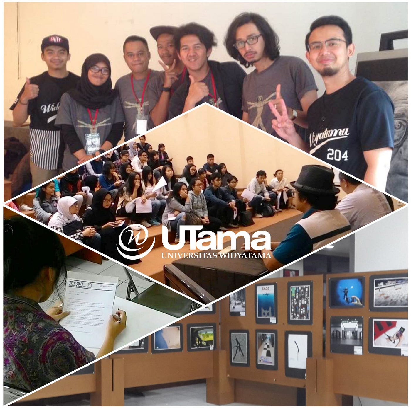 Fakultas DKV Widyatama Gelar Tryout Seleksi FSRD ITB