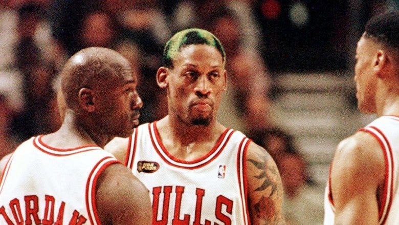 chicago bulls roster 1996