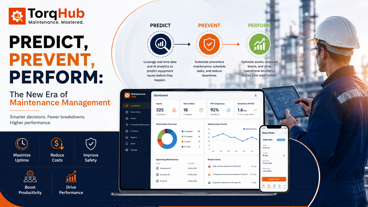 Predict, Prevent, Perform: The New Era of Maintenance Management