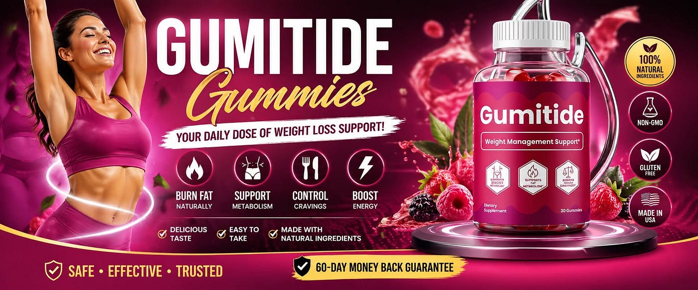 Gumede Weight Loss Gummies Reviews | Gumitide Natural Support for Healthy Weight Balance