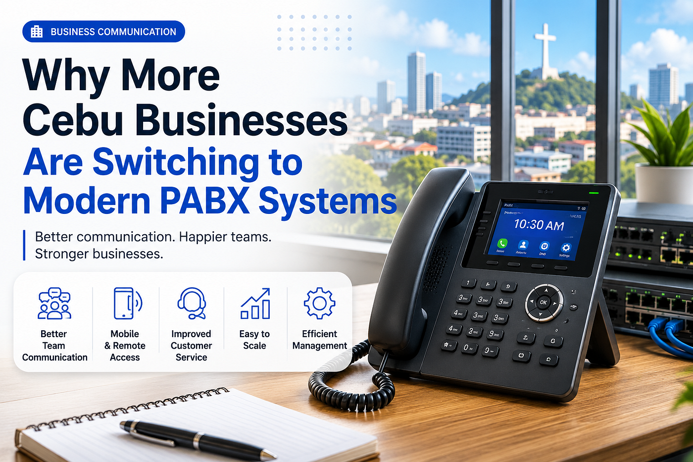 Why More Cebu Businesses Are Switching to Modern PABX Systems