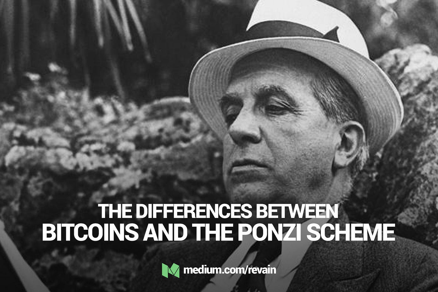 The differences between Bitcoins and the Ponzi Scheme | by Revain | Revain  | Medium