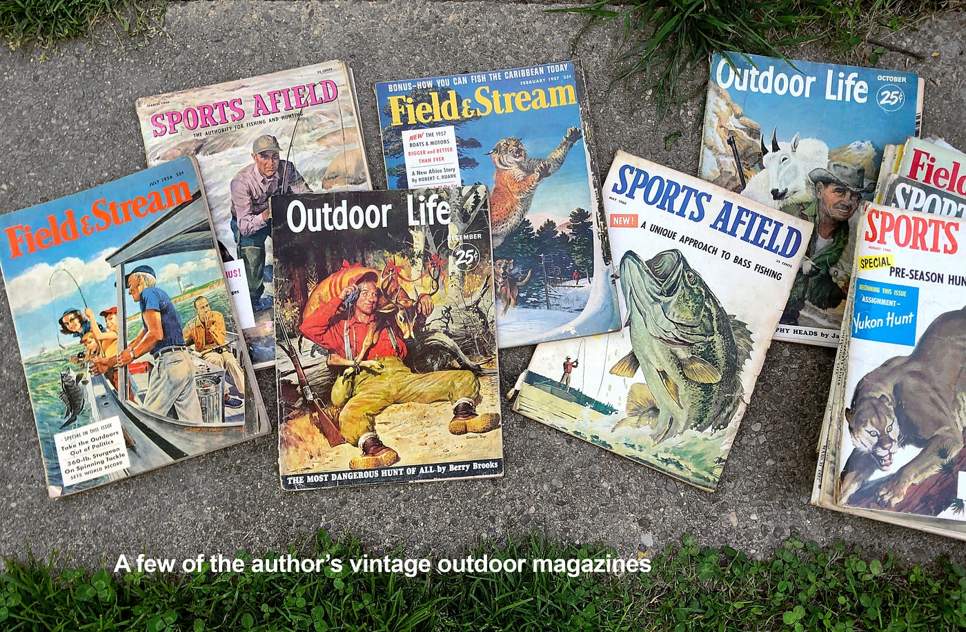 The Timeless Quality of Vintage Outdoor Magazines, by Robert E. Saunders, NOSTALGIACS