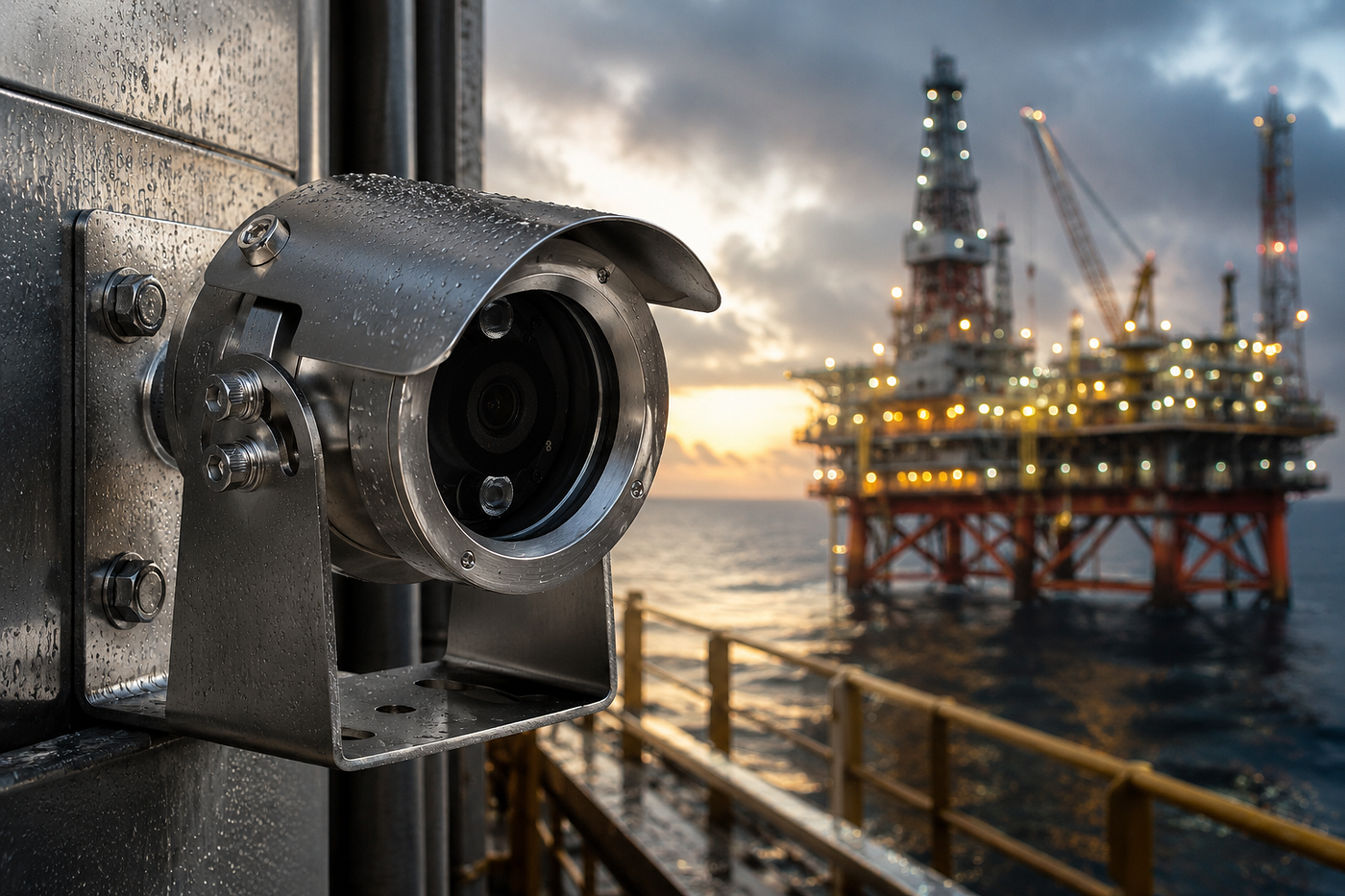 Explosion Proof Mini IR Camera for UK Warehouses