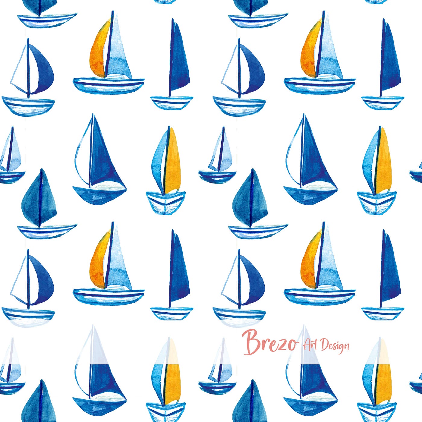 Watercolor Sailboat Fabric is Trending This Summer — and Here’s Where to Find It