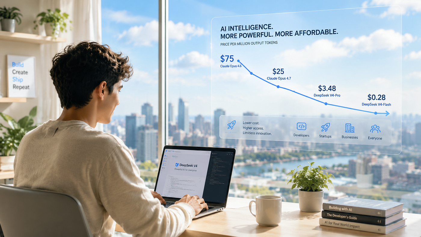 DeepSeek V4 Just Broke the Math on $500 Billion in AI Capex
