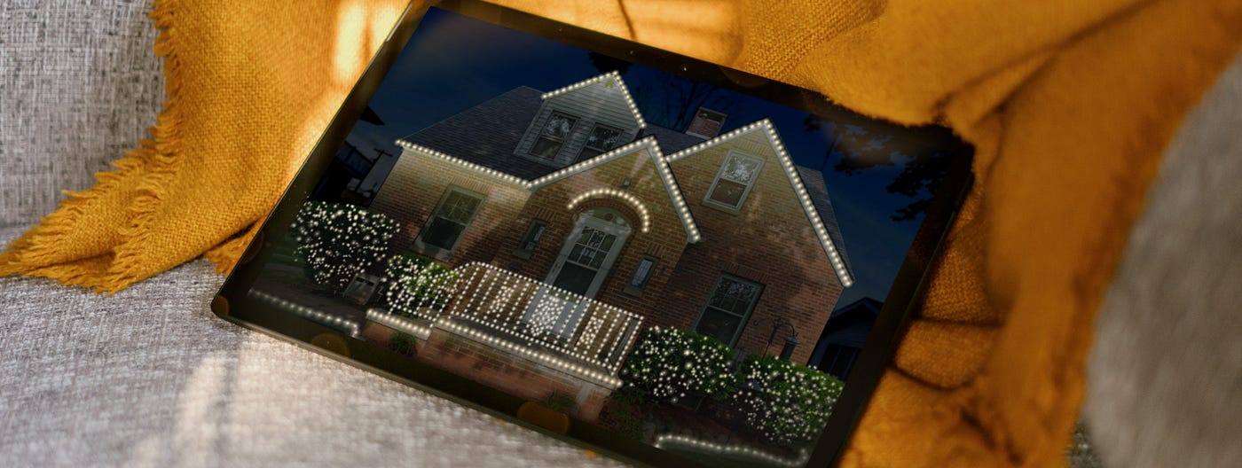 Computer Vision software for outdoor lighting placement and design