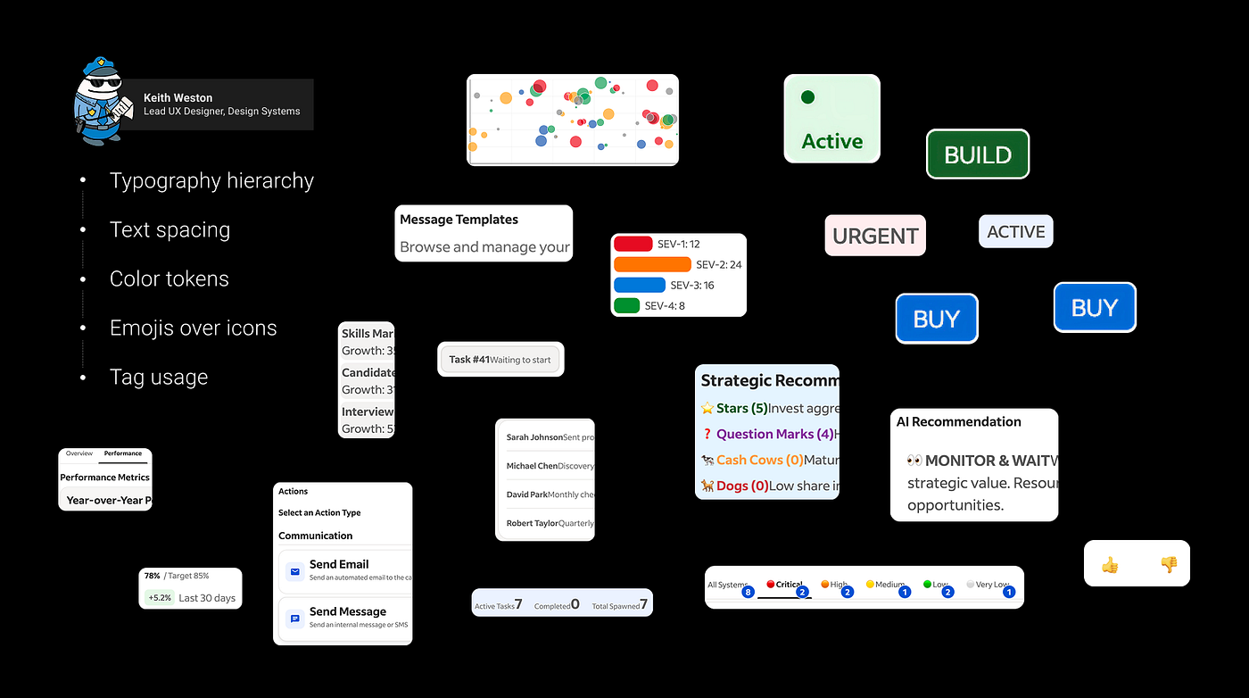 Prototype audit that surfaces foundational design system infractions