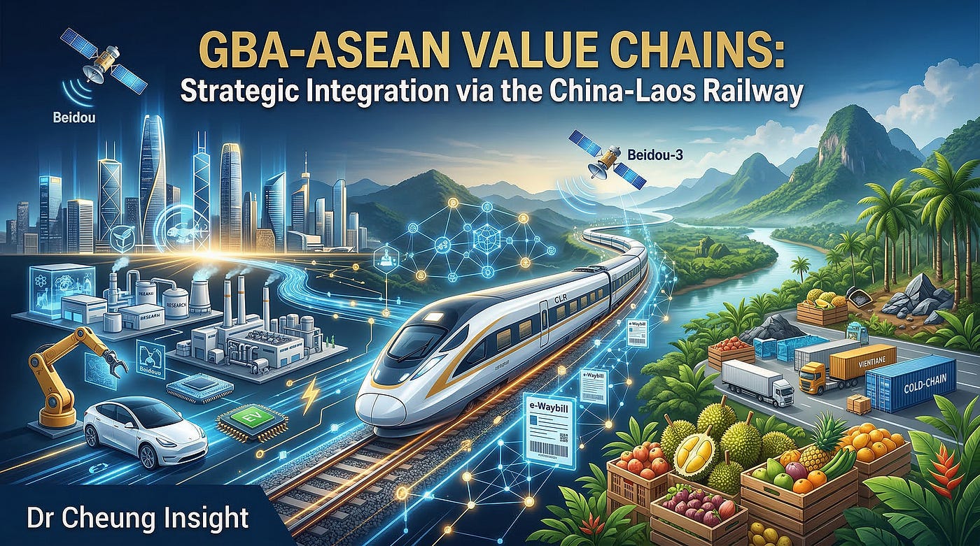 Synergy in Motion: The Strategic Evolution of the GBA-ASEAN Value Chain through the China-Laos…