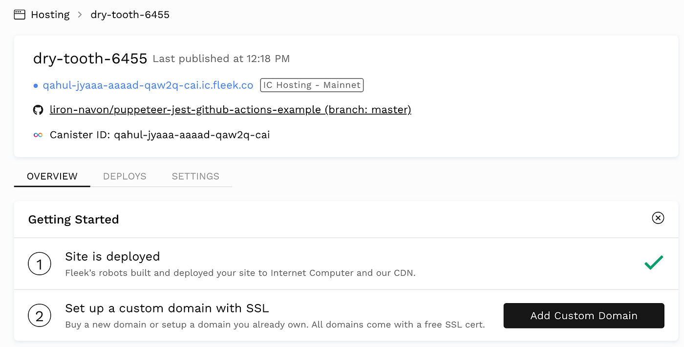 Deploy your static web app to a blockchain and make it a Web3.0 app in 5  minutes | by Liron Navon | Level Up Coding