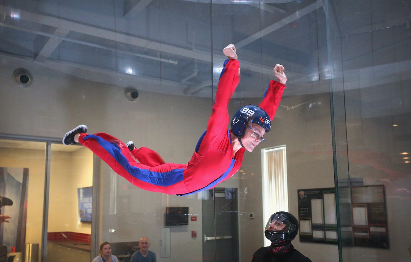 Thrill Ride Flies in the Face of Gravity, as Well as Cautious