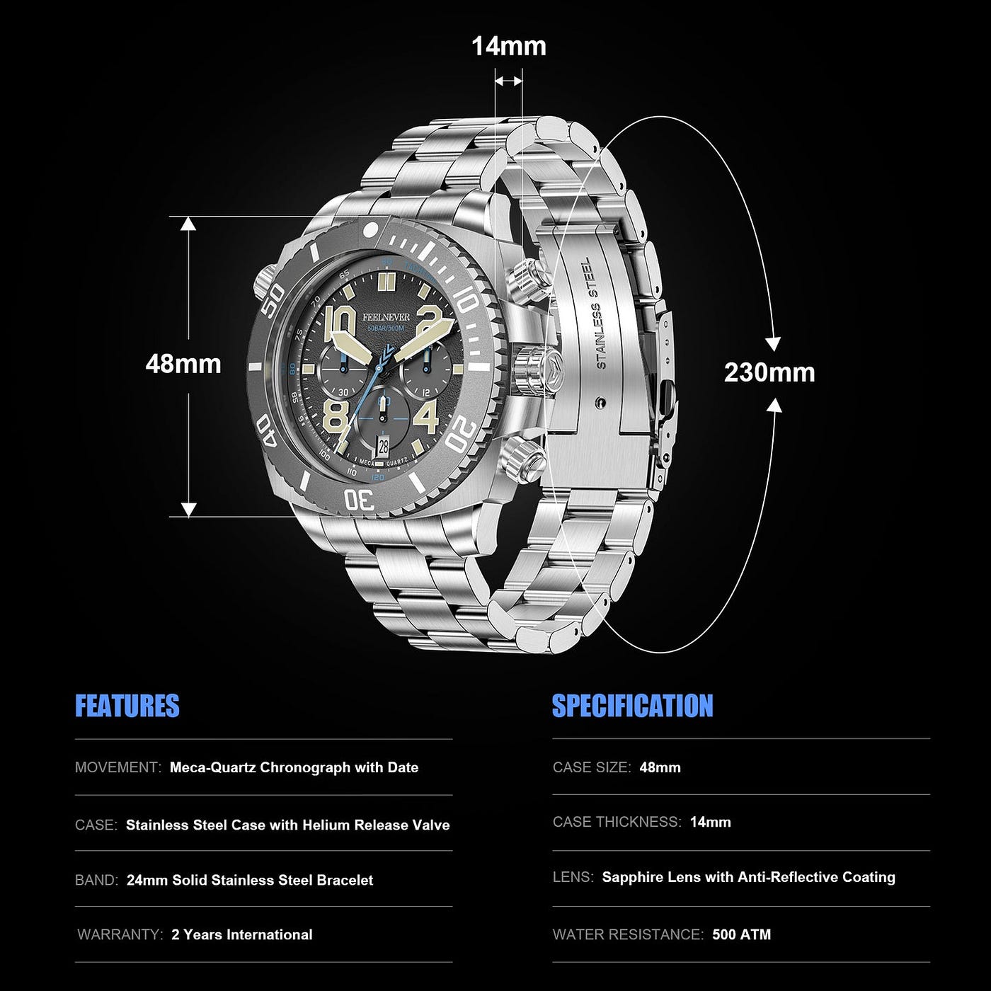 48mm Watch Daily Wear: 30 Days With a Big Chronograph