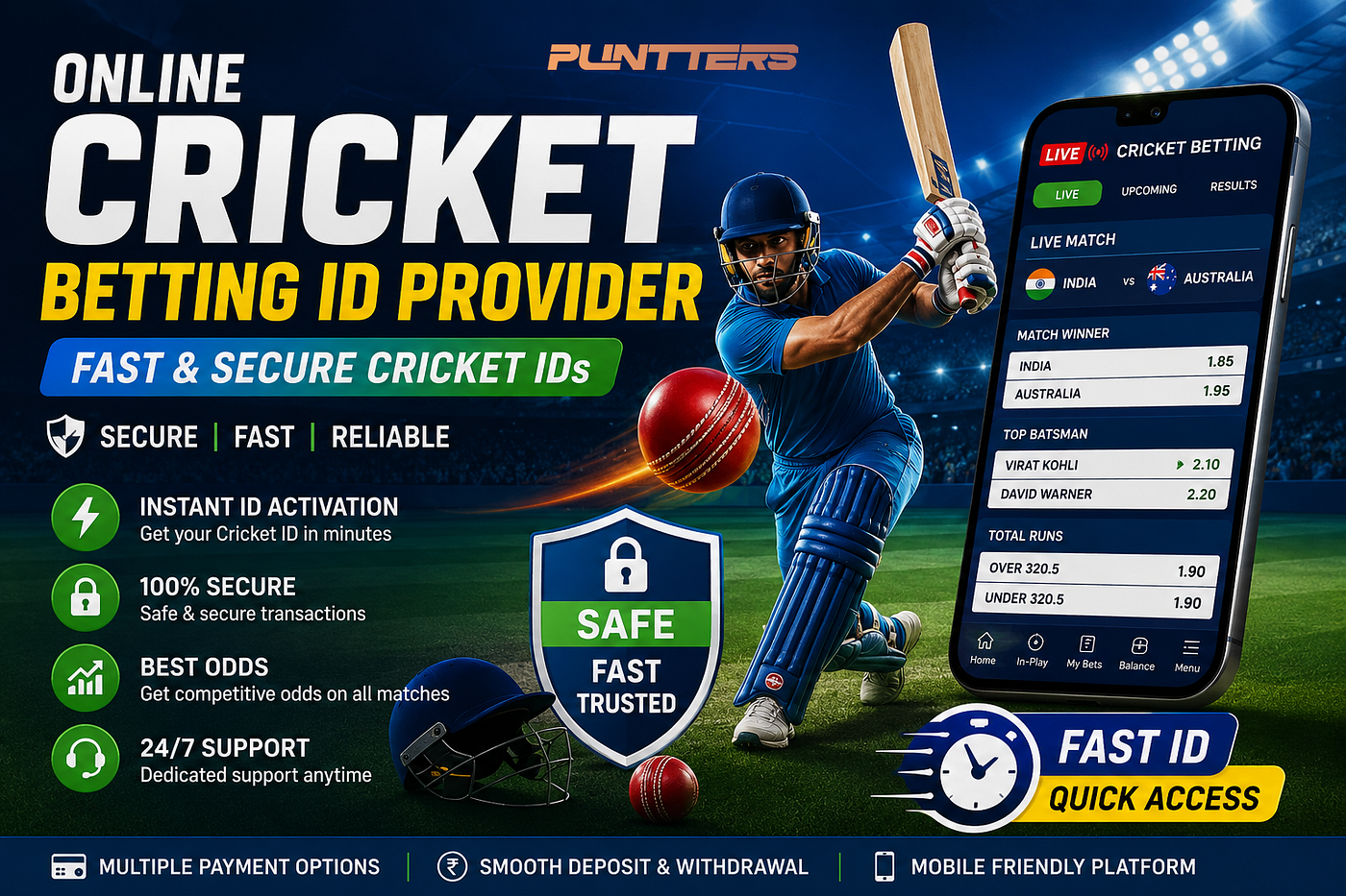 Online Cricket Betting ID Provider: Your Gateway to Cricket Betting