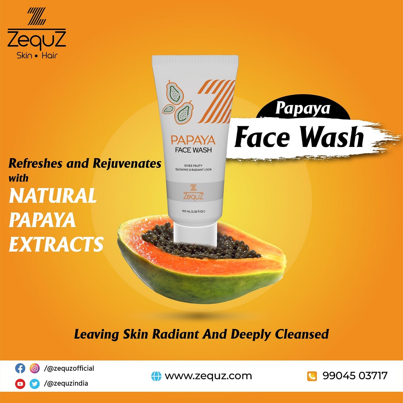 Achieve Radiant Skin with Papaya Face Wash for Oily Skin | by skincare and  Hair care | Dec, 2023 | Medium