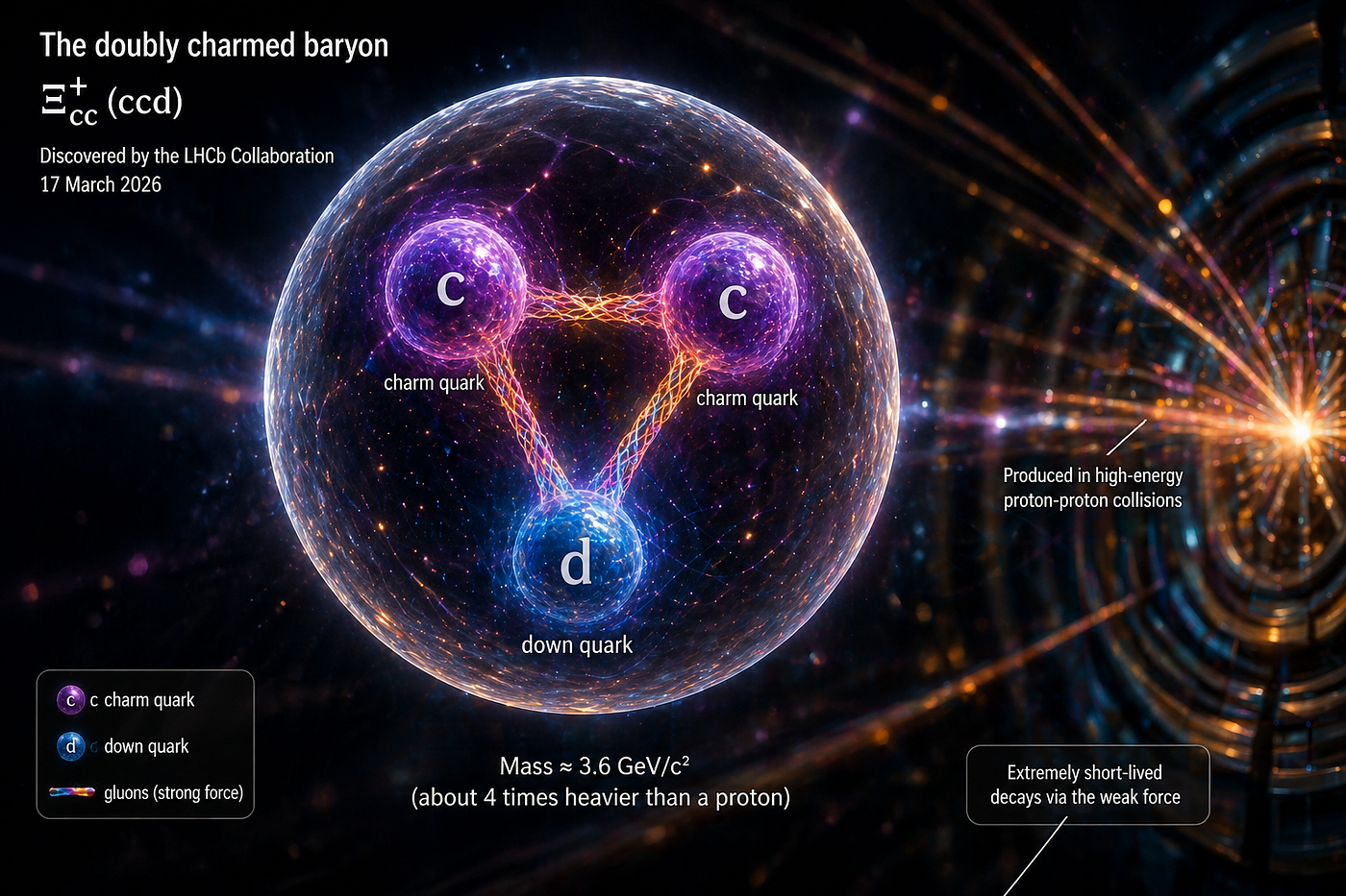A New Heavyweight in the Quantum World: The Discovery of a Doubly Charmed Baryon