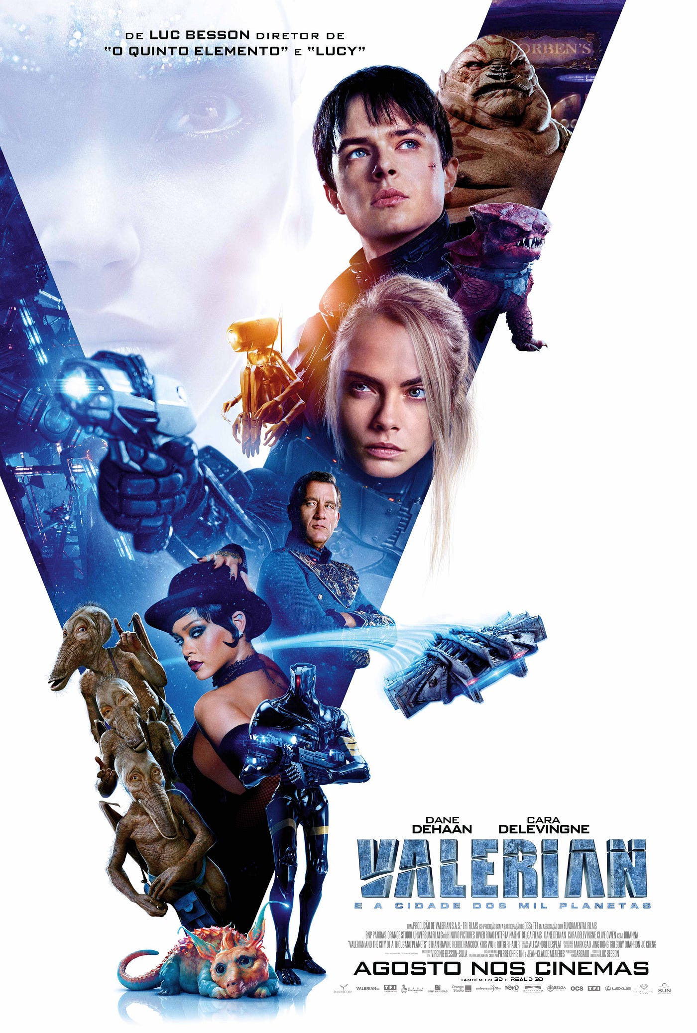 Valerian e a Cidade dos Mil Planetas | Adoravelmente esquecível.