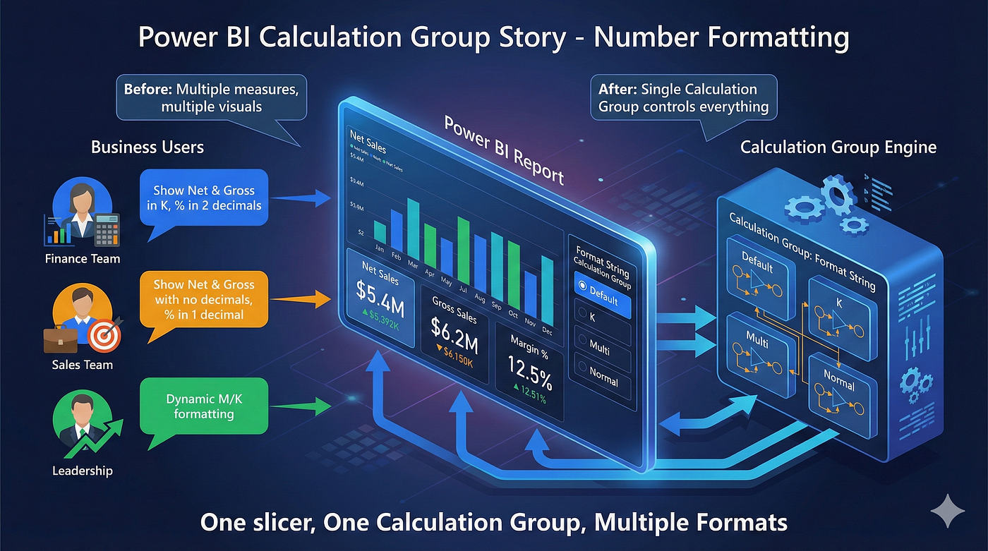 How Calculation Groups Saved My Report Formatting Nightmare