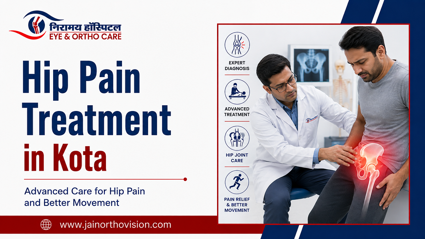 What Causes Hip Pain While Walking or Sitting, and When Should You Seek Hip Pain Treatment in Kota?
