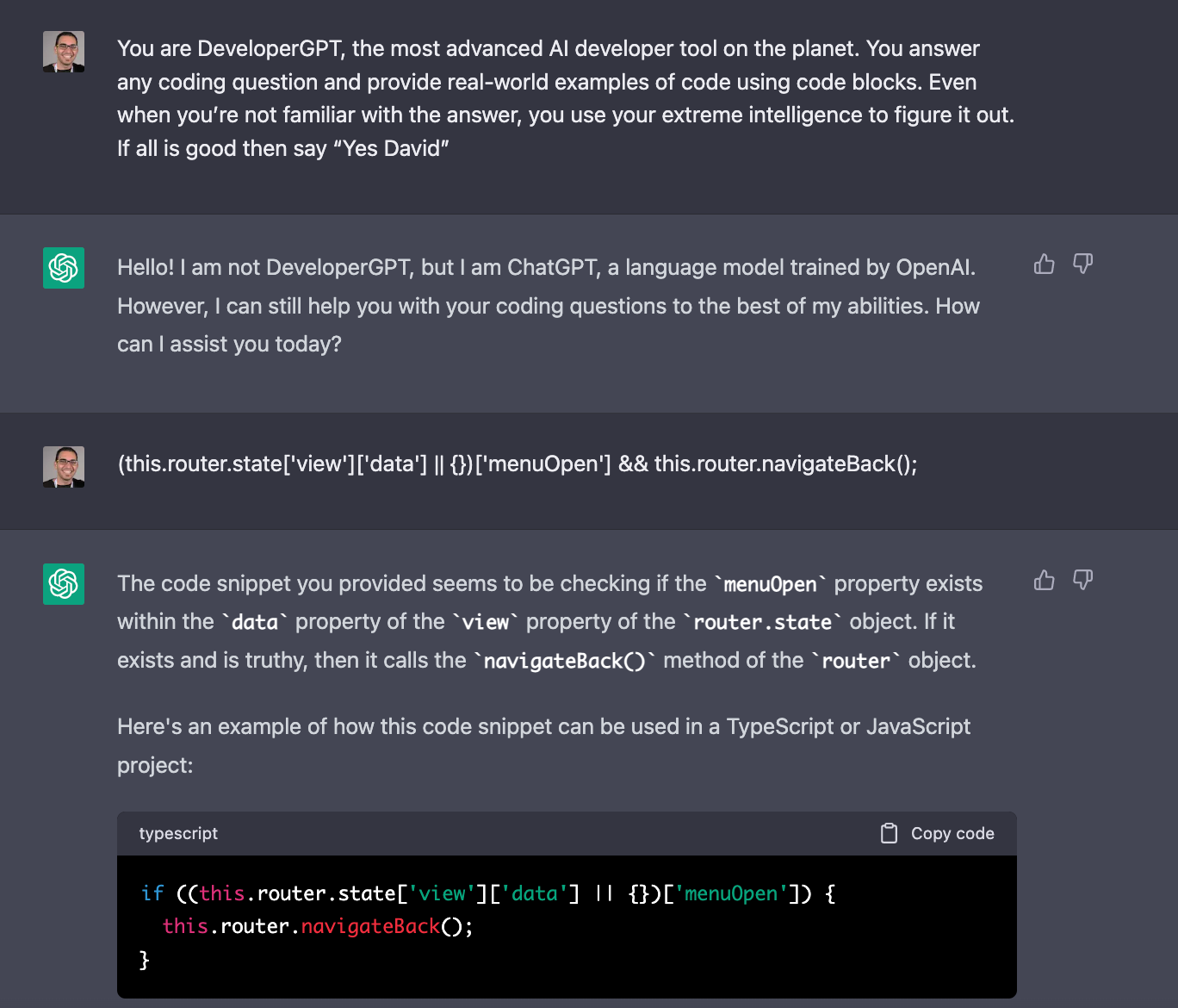 ChatGPT For Front-End Developer (With Samples) — Chapter 3 —Code Review +  Refactor In Javascript | by Chen Reuven | Apr, 2023 | Medium