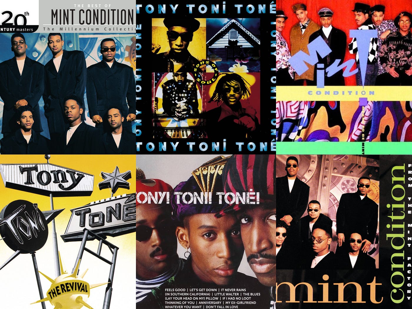 The Greatest R&B Group Series: Tony! Toni! Tone! vs. Mint