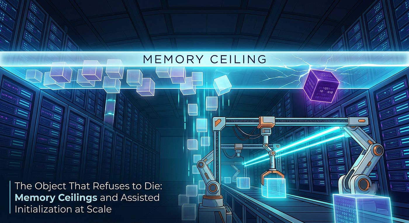 Part 5: The Object That Refuses to Die: Memory Ceilings and Assisted Initialization at Scale
