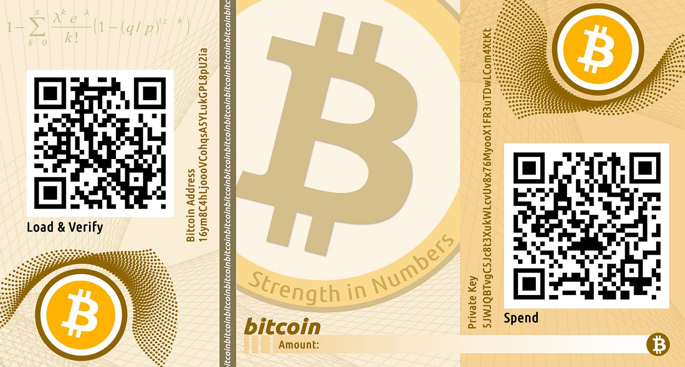 Paper Wallets Are Best for Beginners | by Gerald Nash | Crypto Currently |  Medium