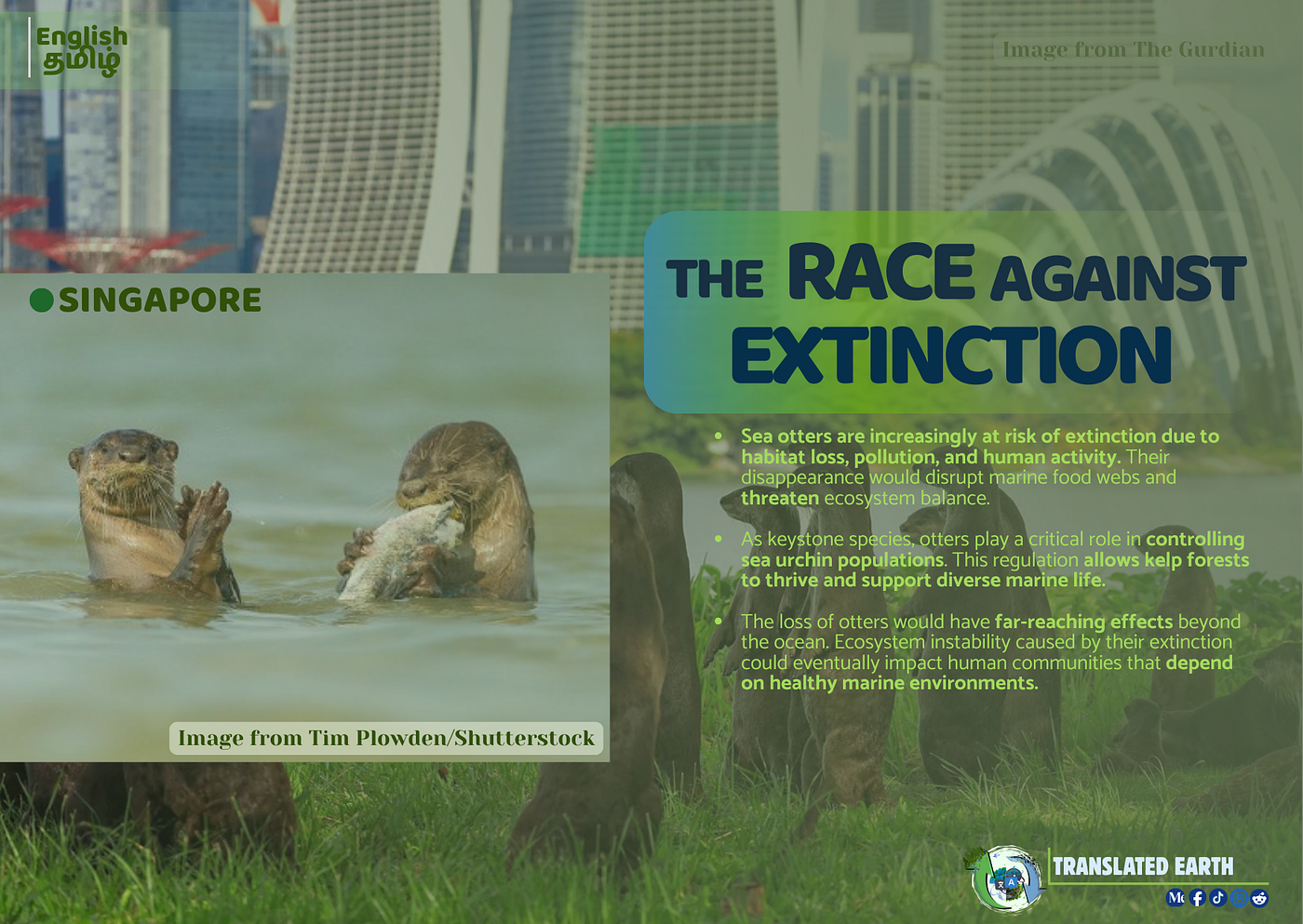 The race against extinction