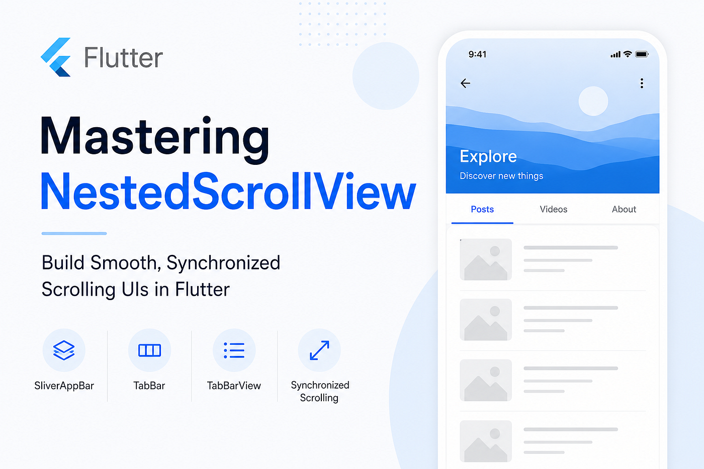 Why NestedScrollView in Flutter?