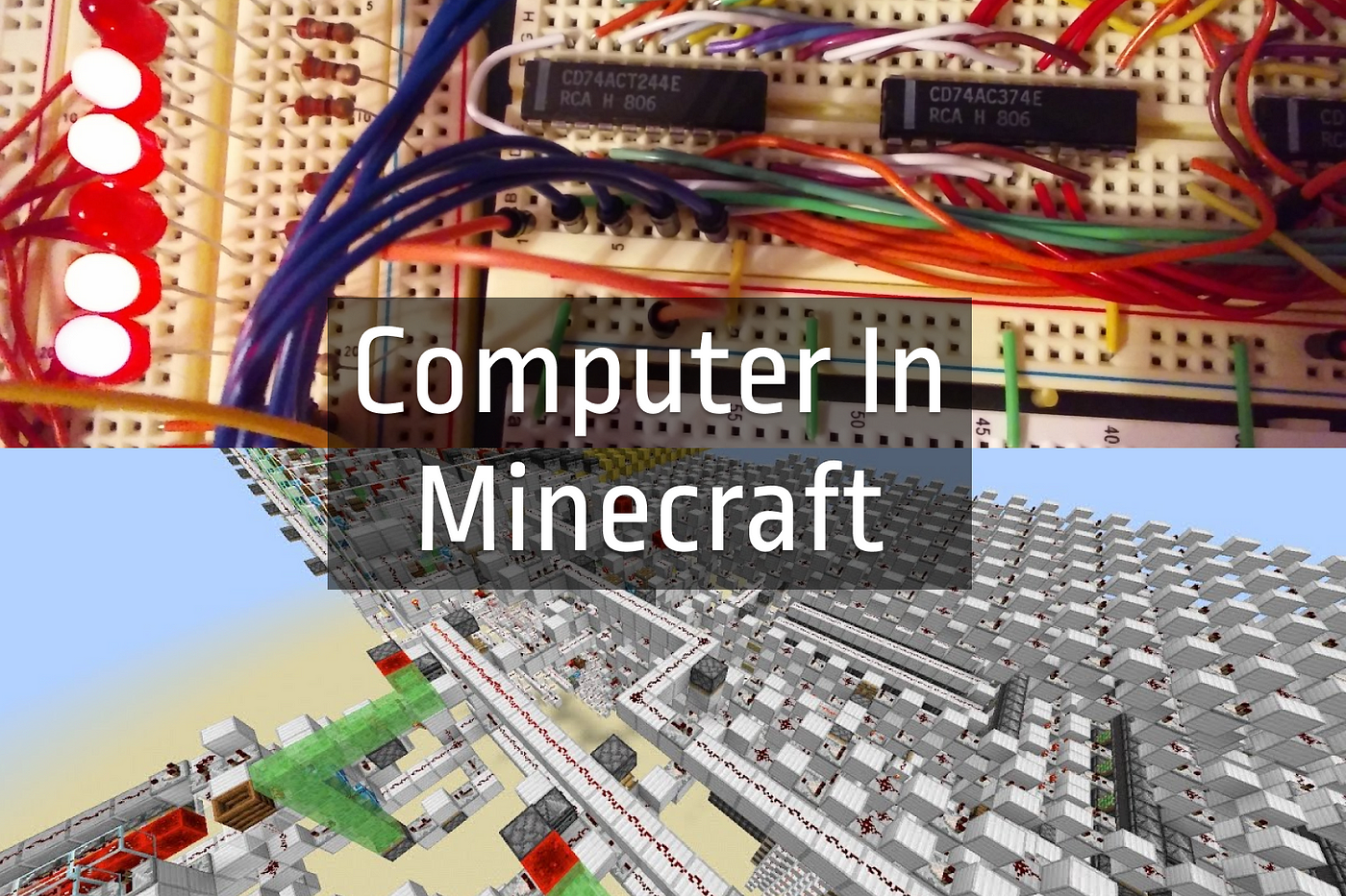 Minecraft Tutorial : CASA SIMPLES E COMPACTA PARA INÍCIO DE