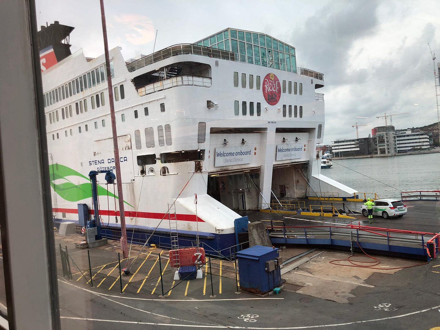 My First Time on a Ferry. I'm on a boat aaand, it's going fast