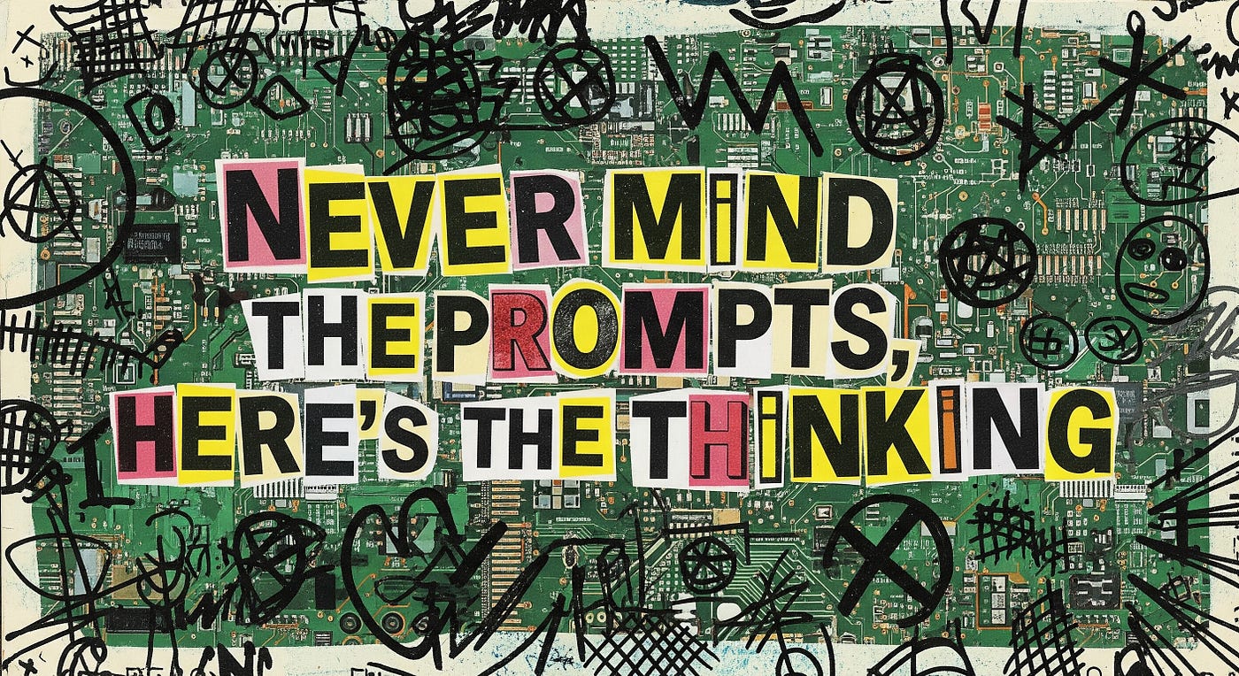 Never mind the prompts, here’s the thinking