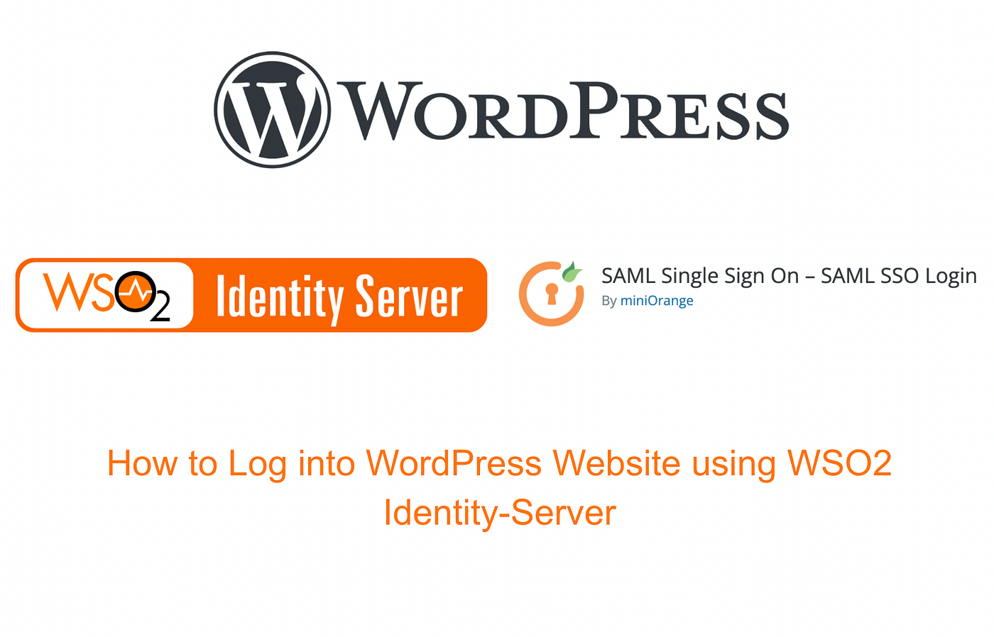 Integrate User Login to Your WordPress Website with WSO2 Identity Server |  by Dimuthu Kasun | Medium