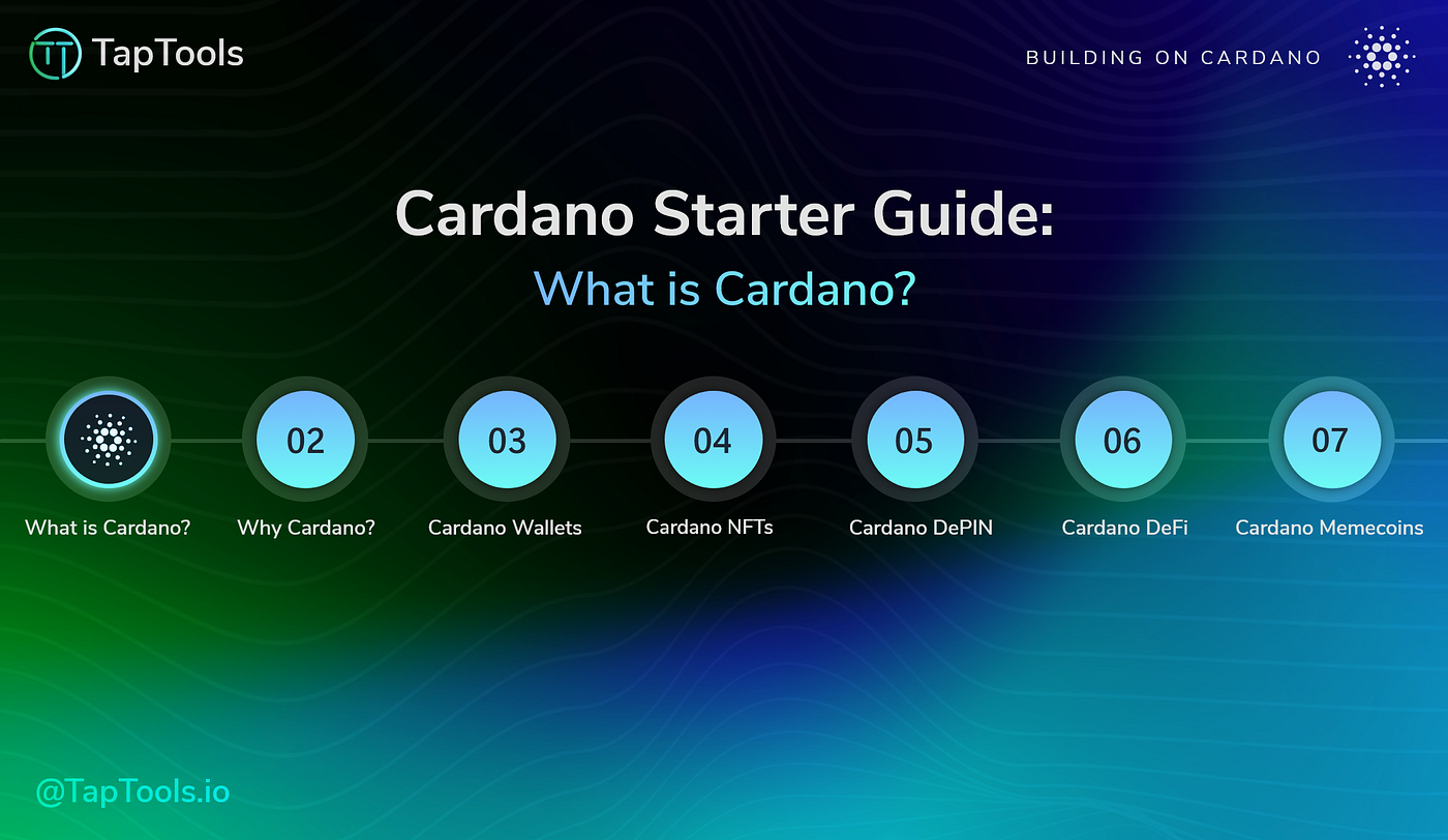 What is Cardano?. 2/3/2024 | by Tap In With TapTools | Tap In With TapTools  | Medium