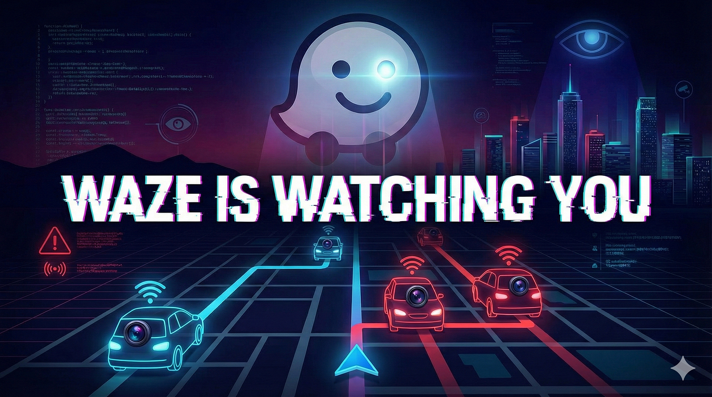 Waze Is Watching You