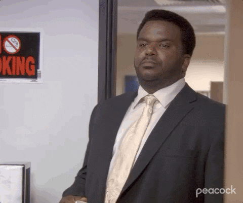 You, leaving the room without a clue about the solution
