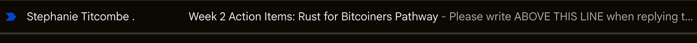 Btrust 🦀 for Bitcoiners: Week 2 — It Gets Tougher