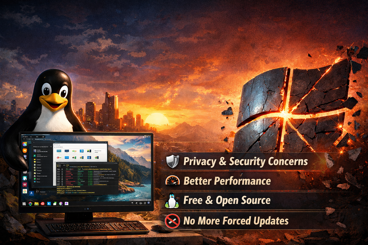 Linux in 2026: Why Millions Are Switching Away from Windows for Good | by Infinity Matrix | Medium