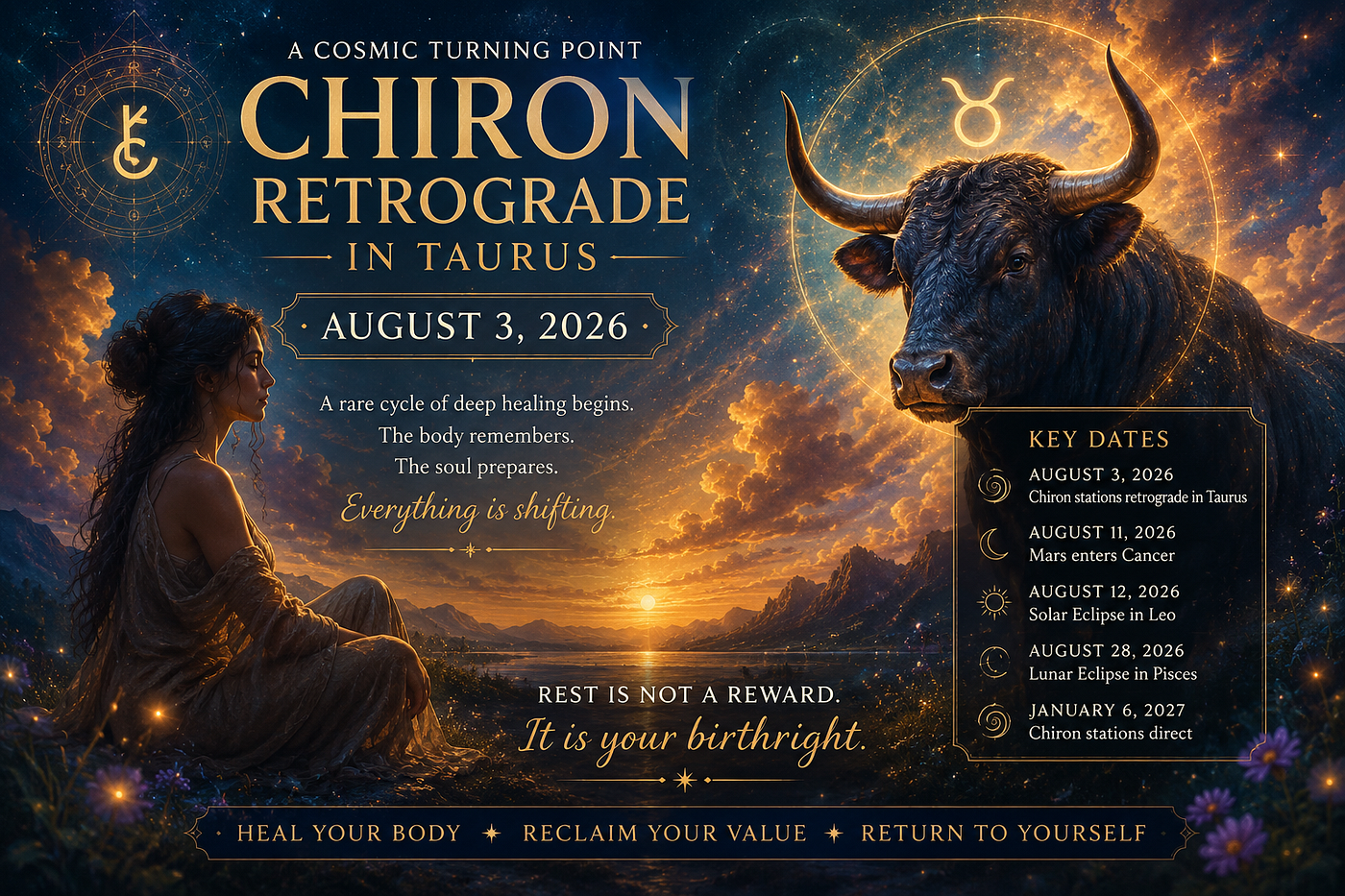 August 3, 2026: Why So Many People Feel Exhausted Before Chiron’s Great Return