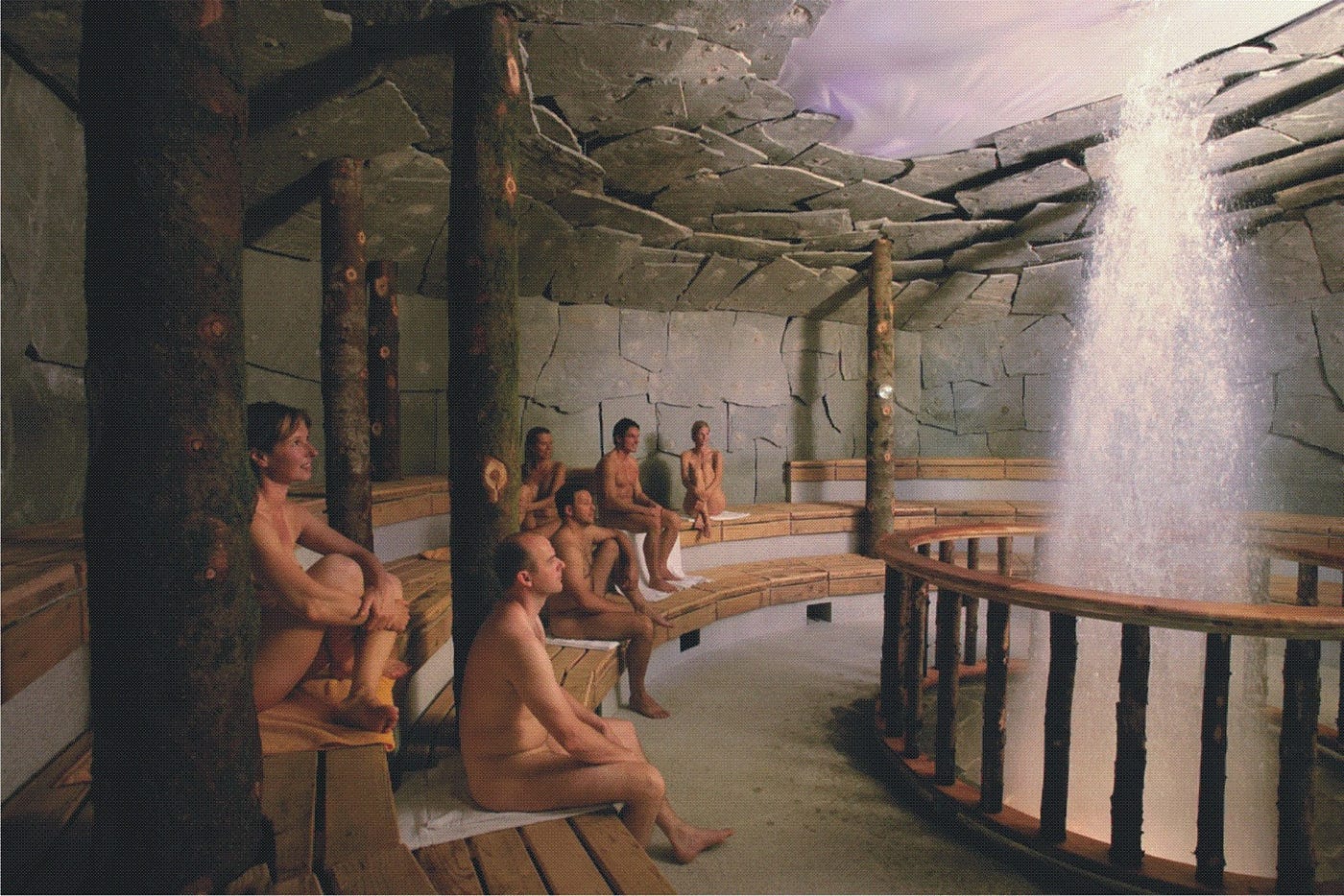 German nude sauna