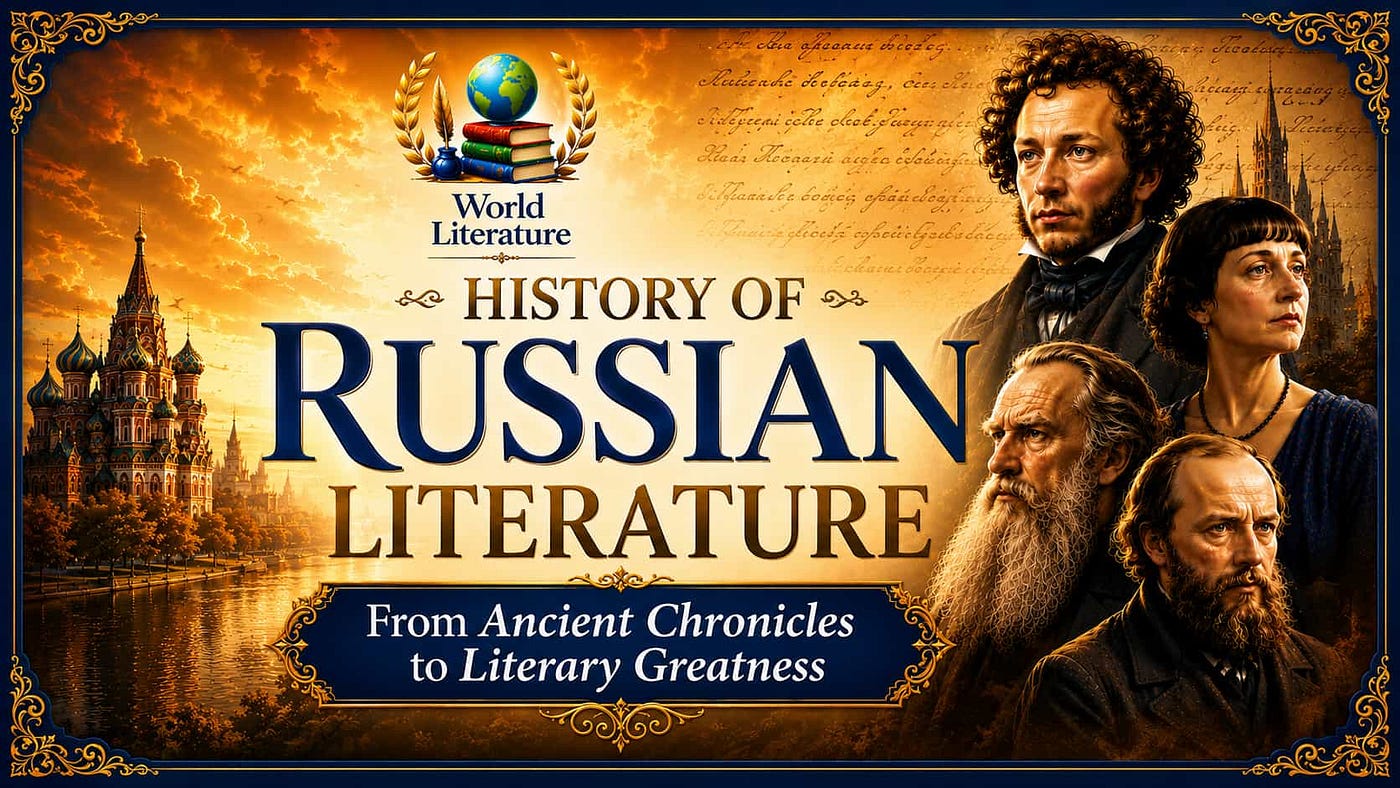 History of Russian Literature: From Ancient Chronicles to Literary Greatness