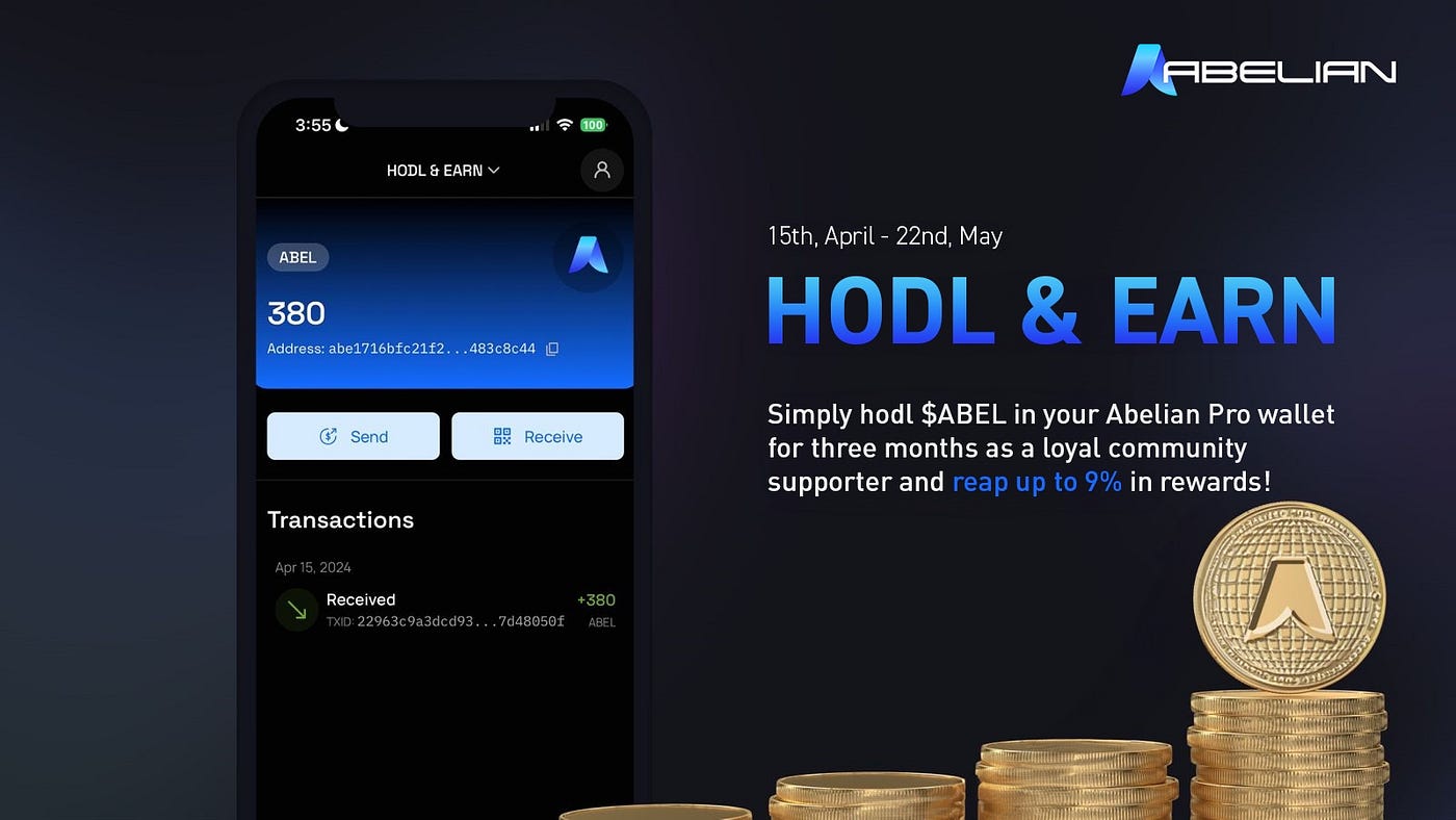 Abelian HODL & Earn Campaign. Abelian Foundation is thrilled to… | by  Abelian | Medium