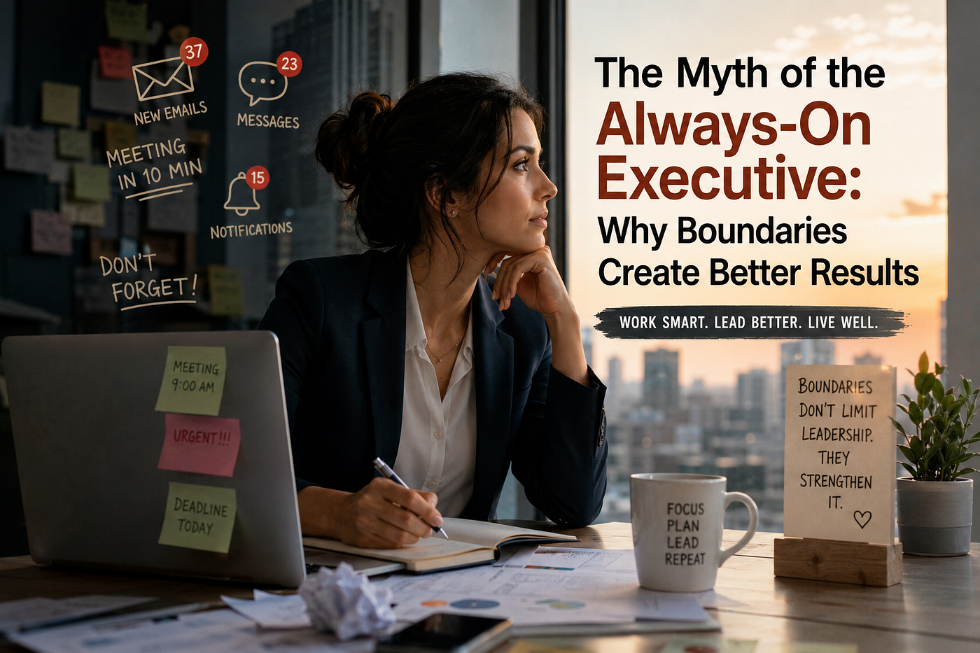 The Myth of the Always-On Executive: Why Boundaries Create Better Results