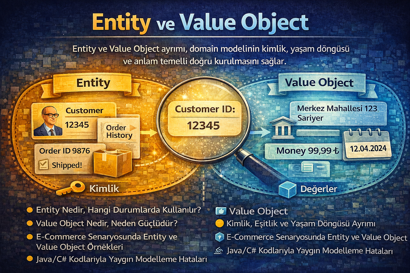 Bölüm 6: Entity ve Value Object