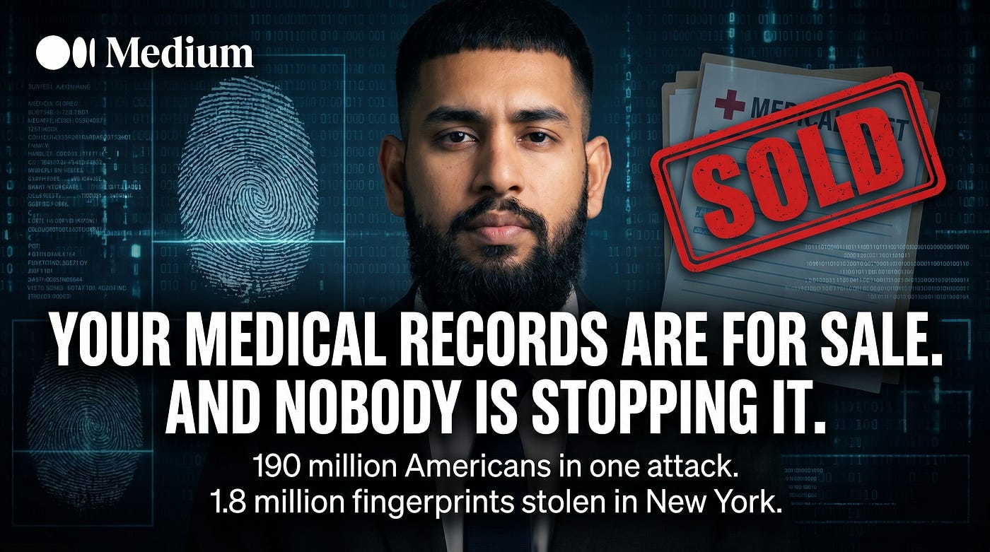 Your Medical Records Are for Sale. And Nobody Is Stopping It.
