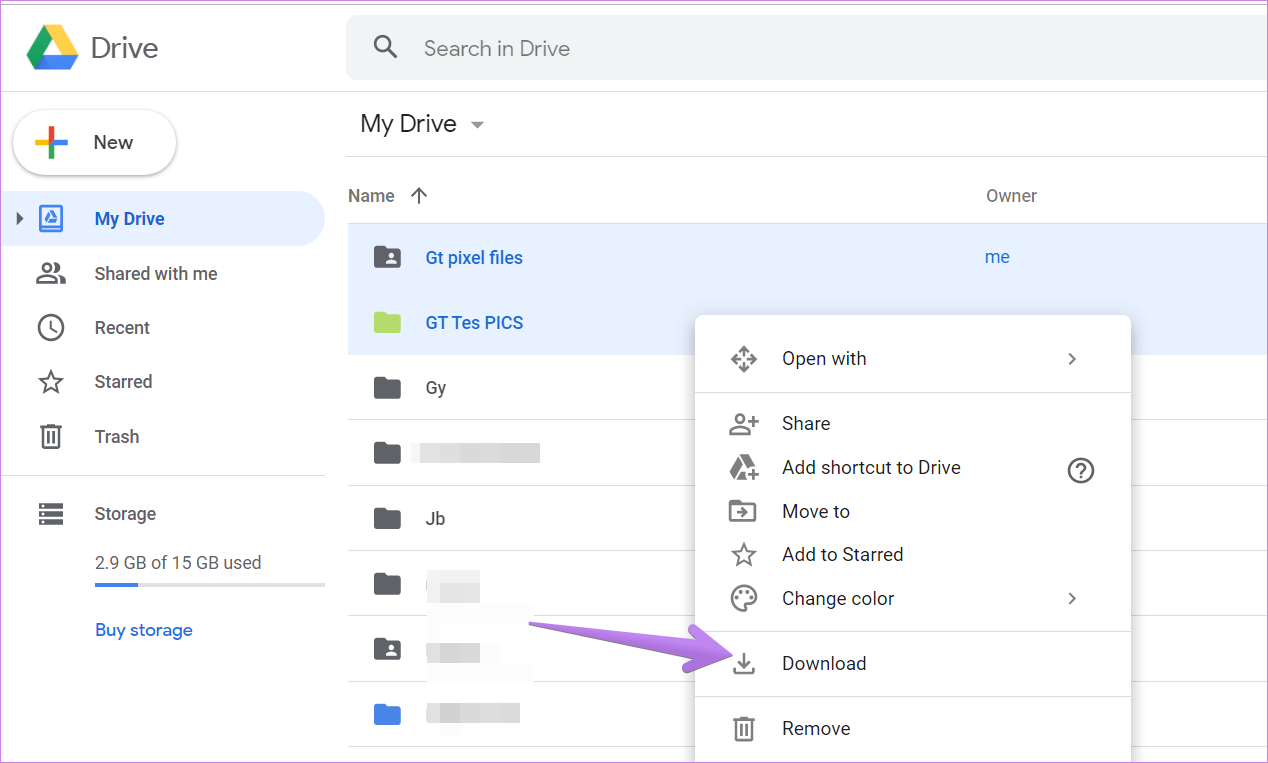 How do I download restricted PDF from Google Drive?