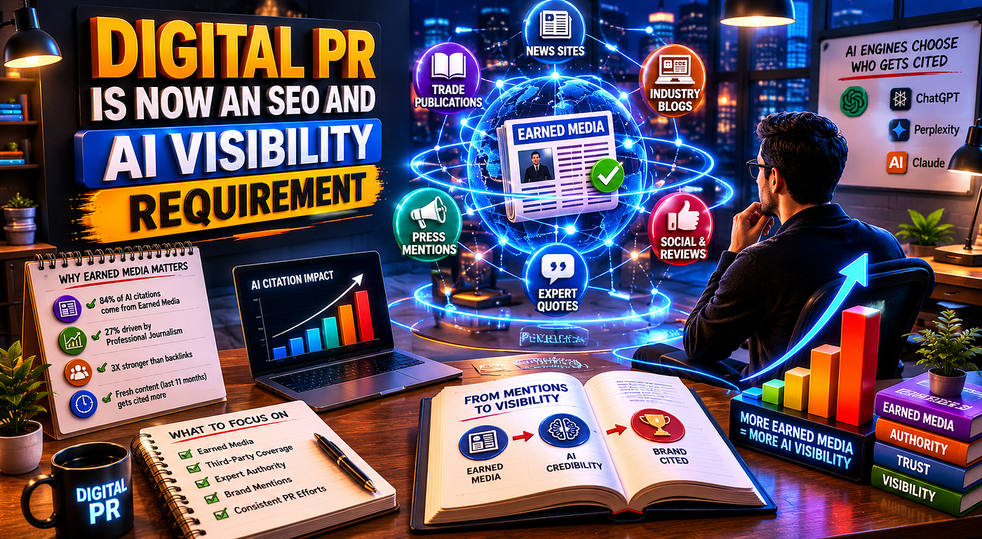 Digital PR Is Now an SEO and AI Visibility Requirement